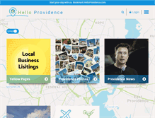 Tablet Screenshot of helloprovidence.com